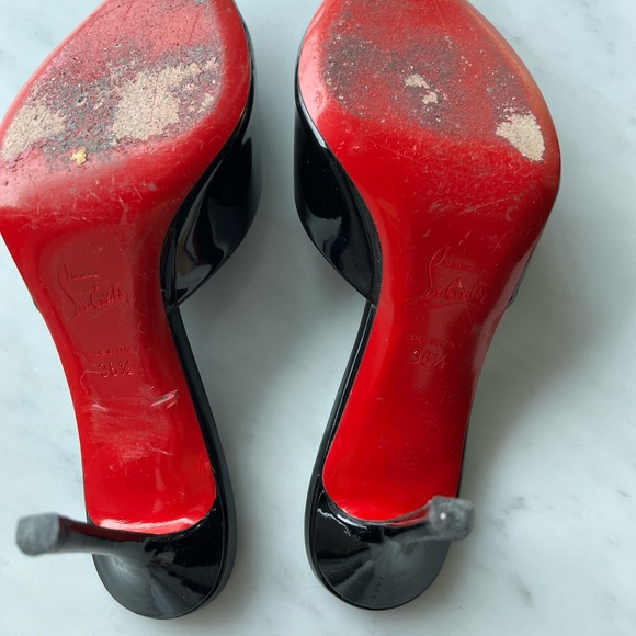 Christian Louboutin Me Dolly 85 patent sandals - Picture 6 of 7